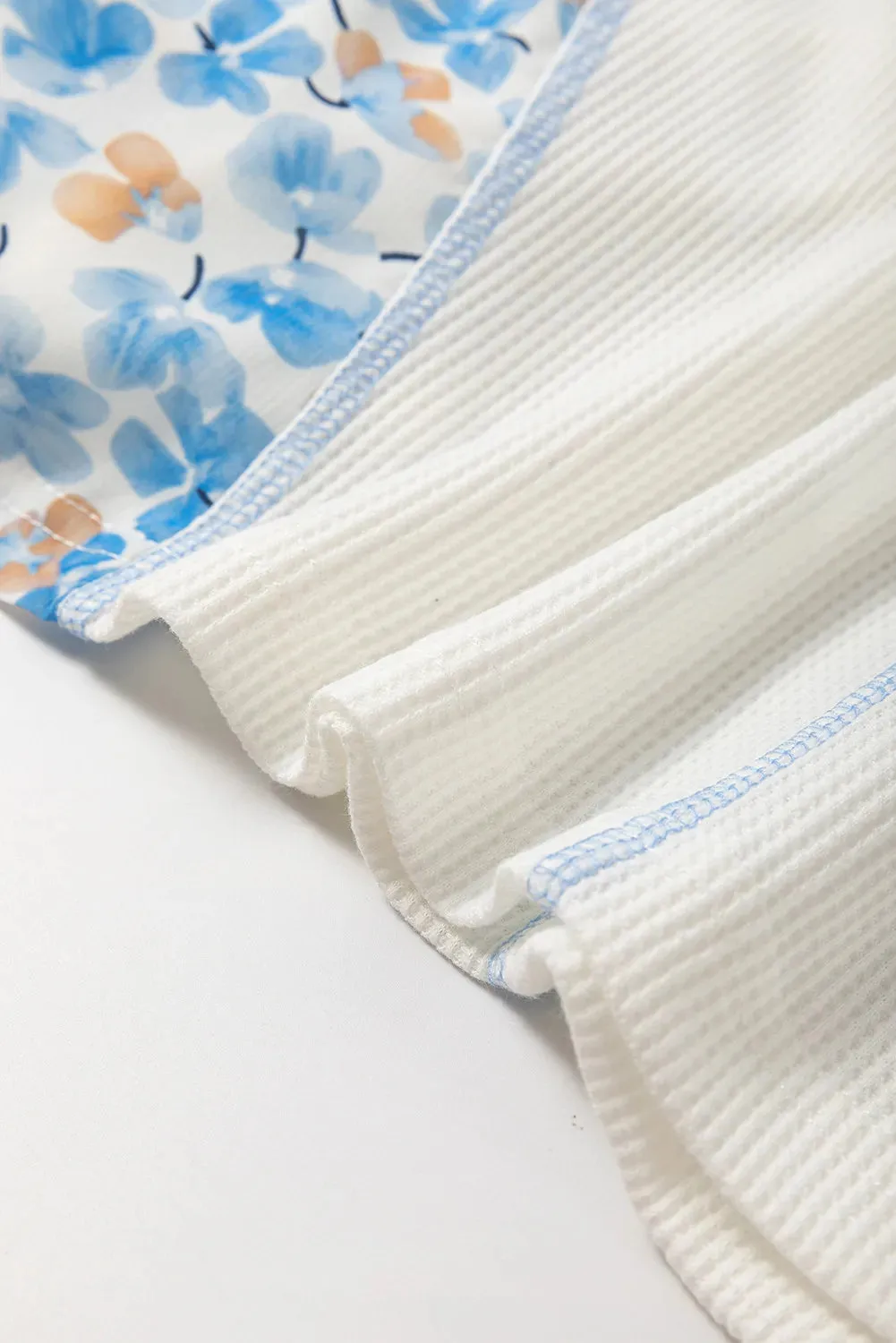 Printed V-Neck Long Sleeve Blouse sold by Charming Charlie product image thumbnail 5