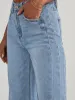 Raw Hem Wide Leg Jeans with Pockets sold by Charming Charlie