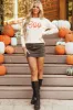 BOO Round Neck Long Sleeve Sweater sold by Charming Charlie
