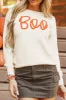 BOO Round Neck Long Sleeve Sweater sold by Charming Charlie