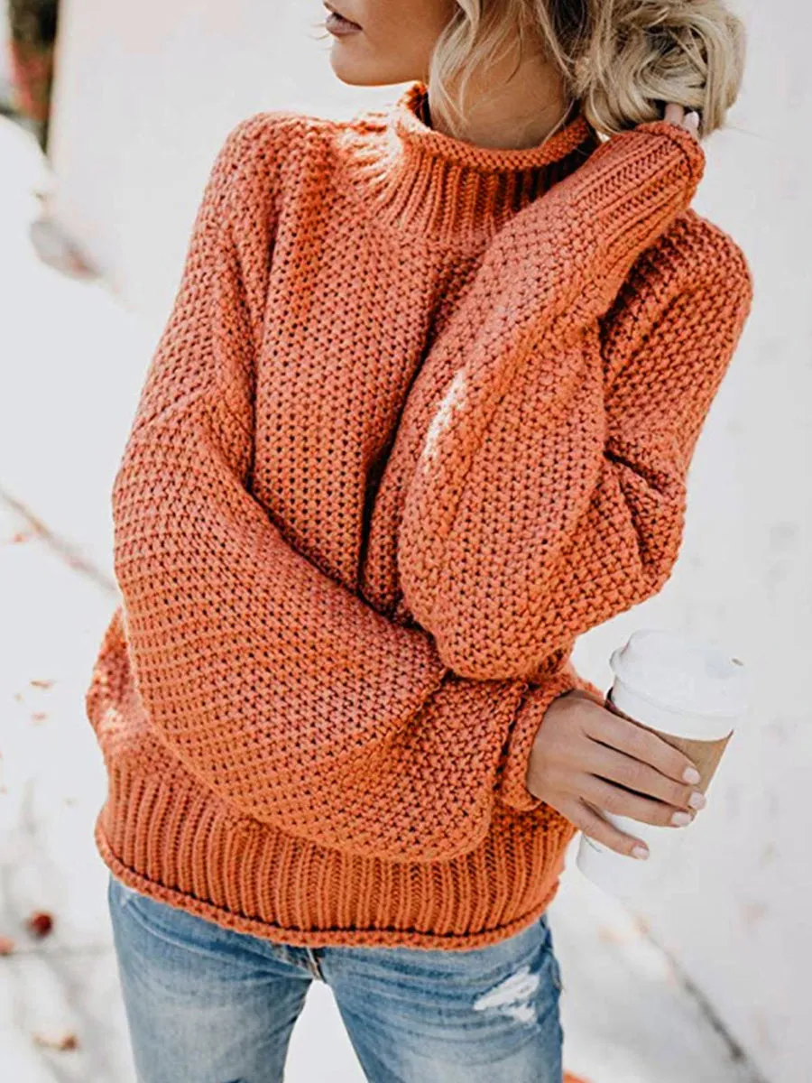 Turtleneck Dropped Shoulder Sweater sold by Charming Charlie