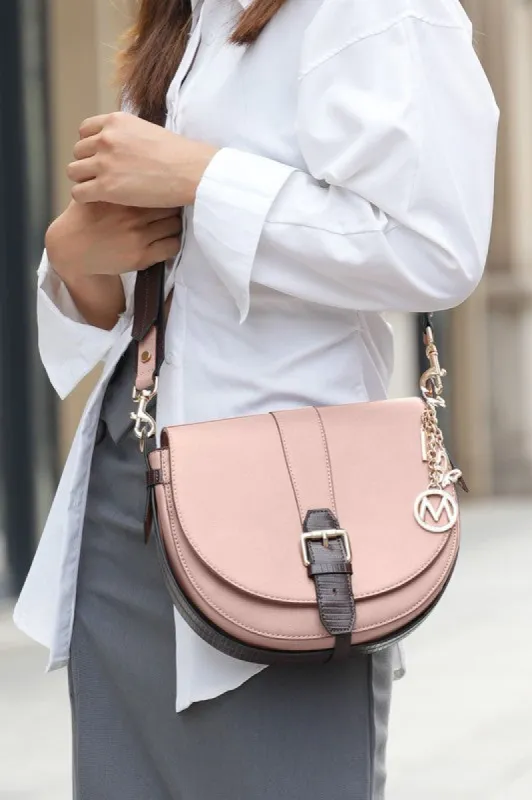 MKF Ayla Snake-Embossed Shoulder Bag by Mia K sold by Charming Charlie