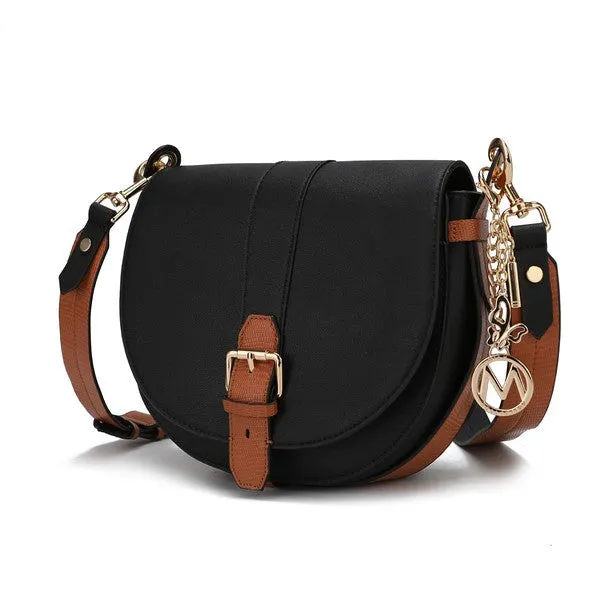 MKF Ayla Snake-Embossed Shoulder Bag by Mia K sold by Charming Charlie product image thumbnail 5