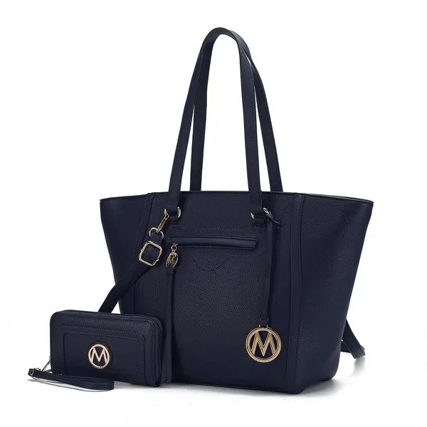MKF Alexandra Tote Bag by Mia K with Wallet sold by Charming Charlie product image thumbnail 5