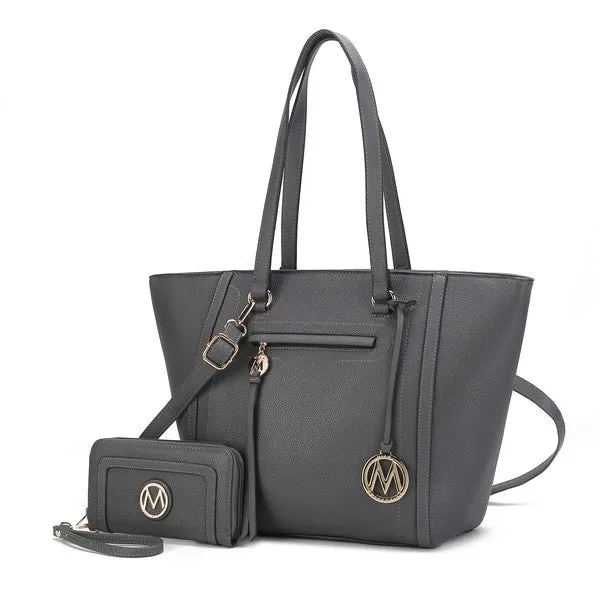 MKF Alexandra Tote Bag by Mia K with Wallet sold by Charming Charlie product image thumbnail 3