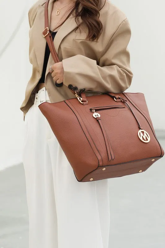 MKF Alexandra Tote Bag by Mia K with Wallet sold by Charming Charlie product image thumbnail 2