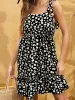 Perfee Floral Tie Shoulder Mini Dress sold by Charming Charlie