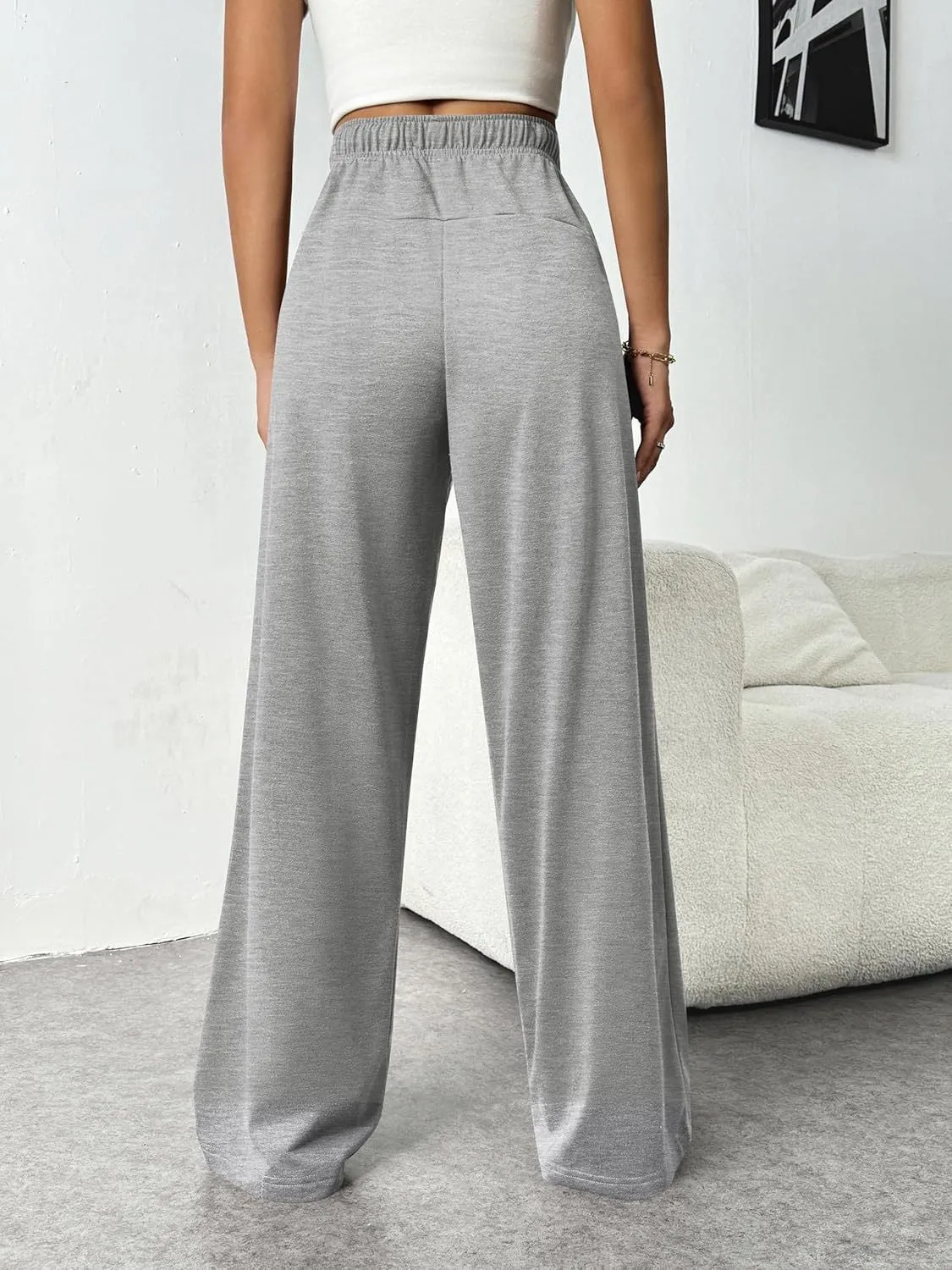 Drawstring Wide Leg Pants with Pockets sold by Charming Charlie product image thumbnail 3