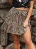 Perfee Frill Tied Printed Mini Skirt sold by Charming Charlie