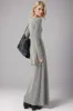 Basic Bae Tied Scoop Neck Long Sleeve Maxi Dress sold by Charming Charlie
