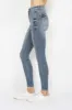Judy Blue Full Size Tummy Control Contrast Wash Skinny Jeans sold by Charming Charlie