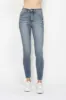 Judy Blue Full Size Tummy Control Contrast Wash Skinny Jeans sold by Charming Charlie