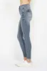 Judy Blue Full Size Tummy Control Contrast Wash Skinny Jeans sold by Charming Charlie