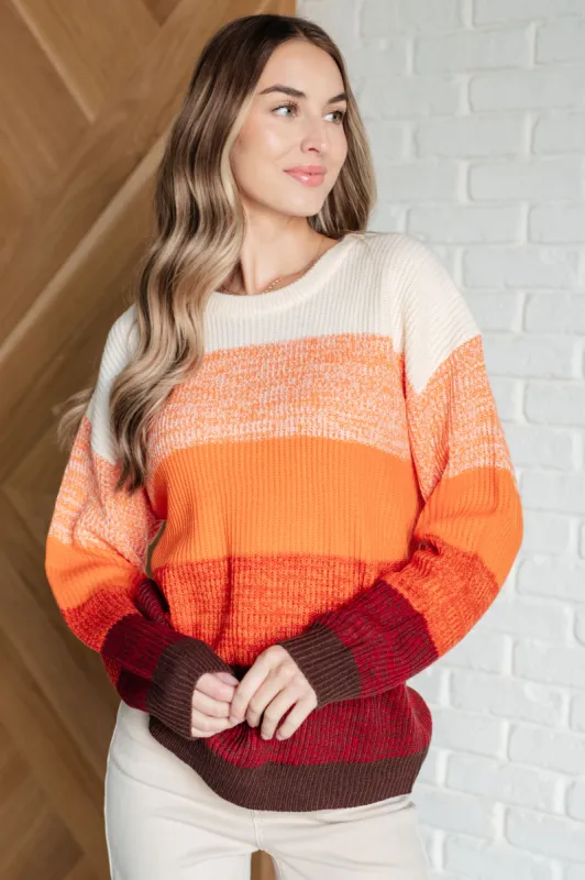 All Too Well Color Block Sweater sold by Charming Charlie