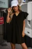 Ruffled Cap Sleeve Pocketed Mini Dress sold by Charming Charlie