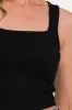 Zenana Ribbed Cropped Tank sold by Charming Charlie