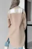 Slit Plaid Button Down Long Sleeve Coat sold by Charming Charlie