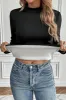 Thermal Lined Mock Neck Long Sleeve Blouse sold by Charming Charlie