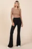Mittoshop Stretchy Soft Elastic Waist Flare Pants sold by Charming Charlie