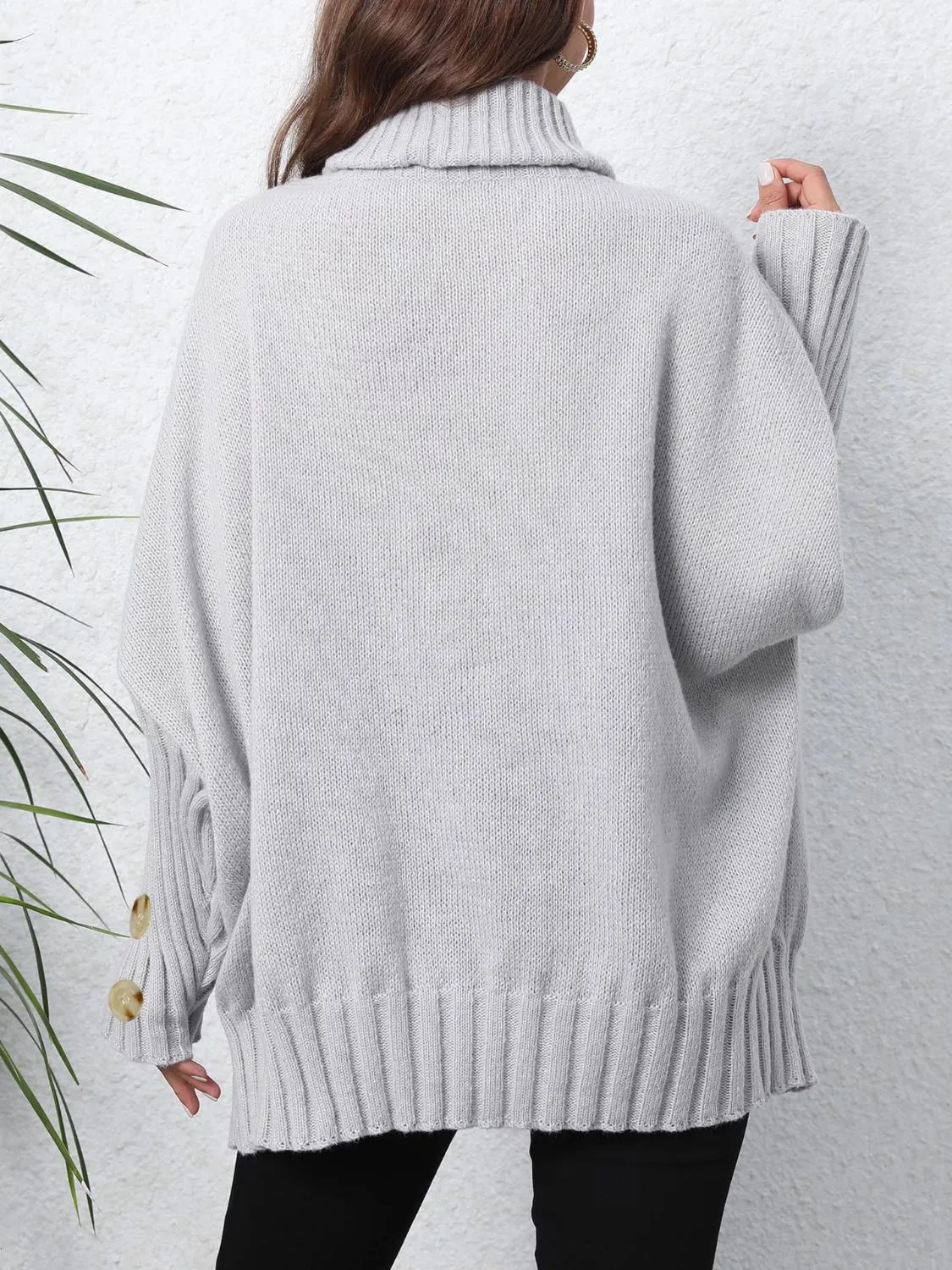 Turtleneck Long Sleeve Sweater sold by Charming Charlie product image thumbnail 3