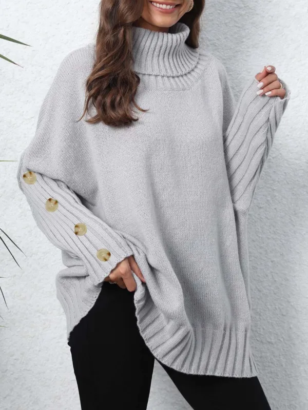 Turtleneck Long Sleeve Sweater sold by Charming Charlie