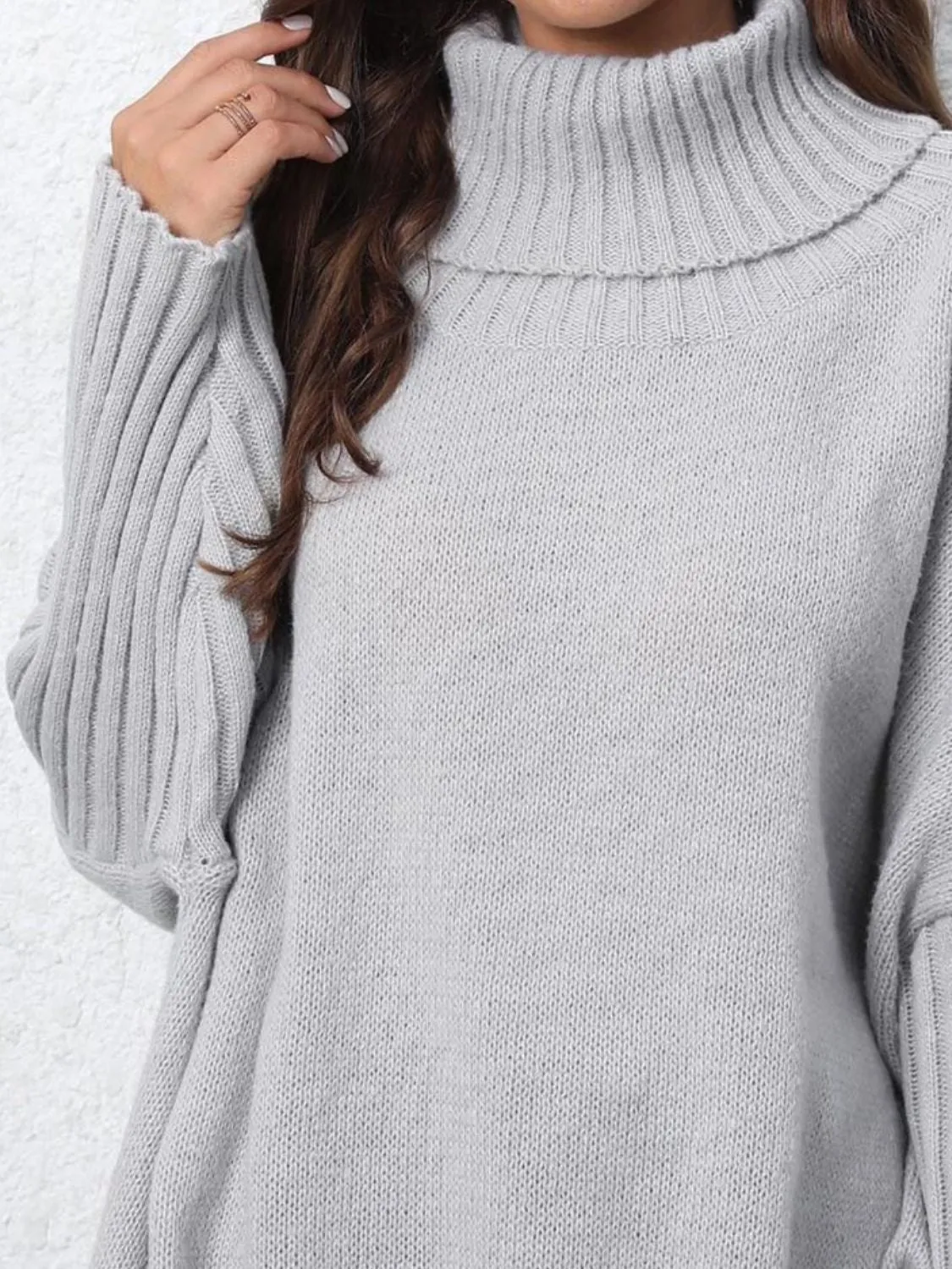Turtleneck Long Sleeve Sweater sold by Charming Charlie product image thumbnail 2