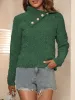 Asymmetric Collared Neck Long Sleeve Sweater sold by Charming Charlie