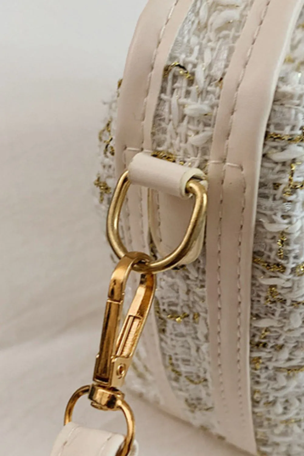 Woven Removable Strap Shoulder Bag sold by Charming Charlie product image thumbnail 3