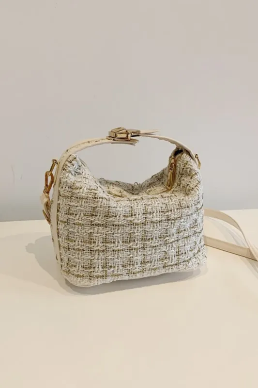 Woven Removable Strap Shoulder Bag sold by Charming Charlie