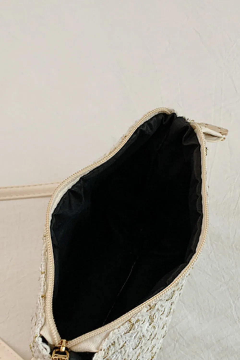 Woven Removable Strap Shoulder Bag sold by Charming Charlie product image thumbnail 2