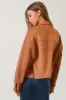 HYFVE Suede Button Down Cropped Jacket sold by Charming Charlie