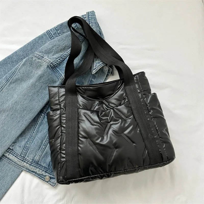 Polyester Tote Bag with Zipper sold by Charming Charlie