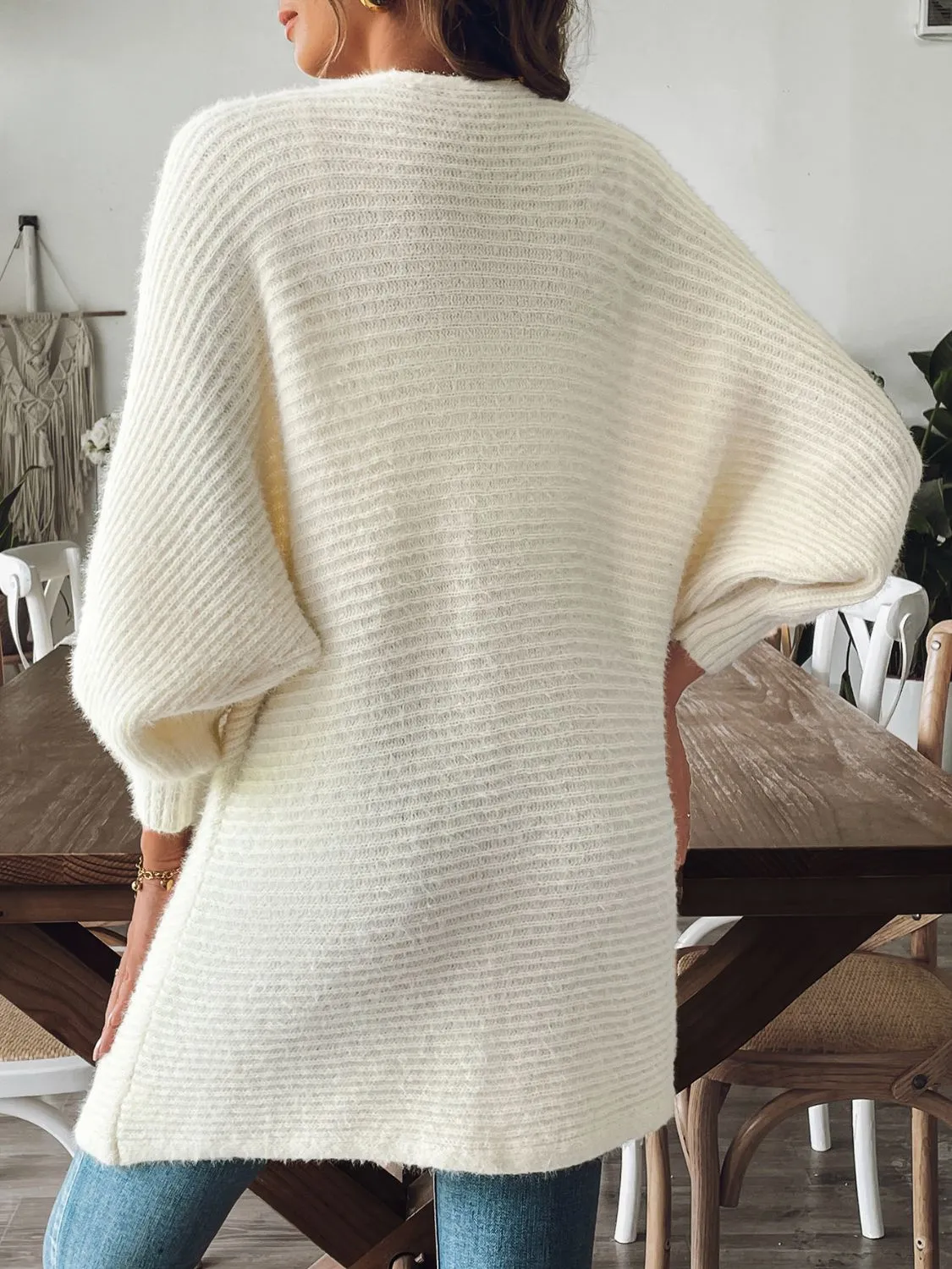 Open Front Long Sleeve Cardigan sold by Charming Charlie product image thumbnail 2