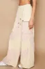 POL Crochet Contrast Drawstring Wide Leg Pants sold by Charming Charlie