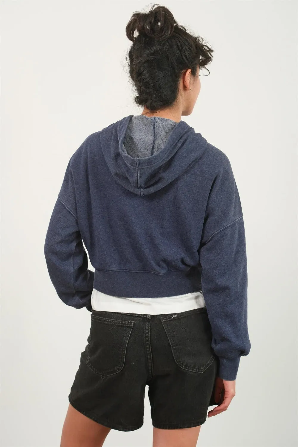 HYFVE Drop Shoulder Cropped Hoodie sold by Charming Charlie product image thumbnail 2