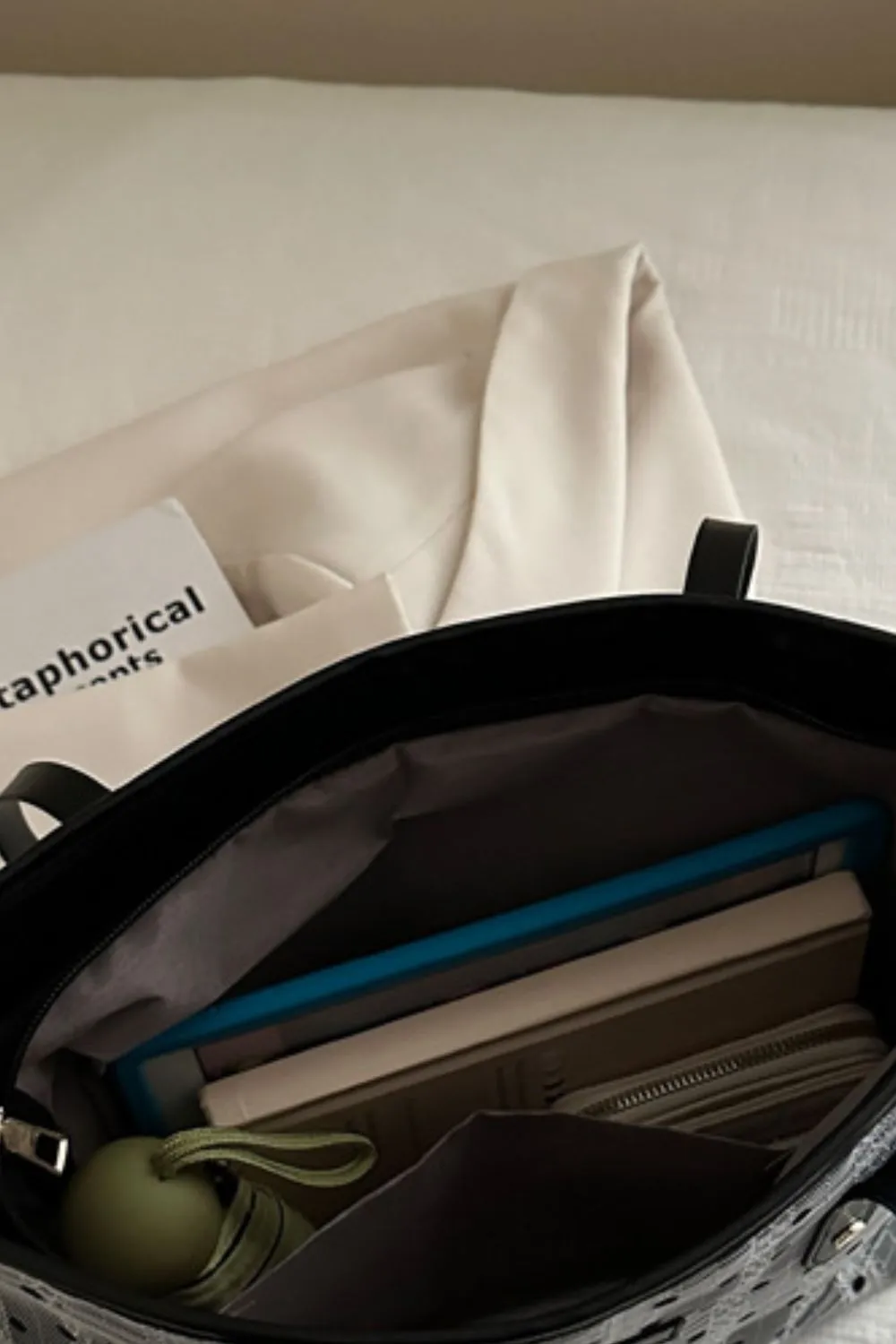 Heart Plaid PU Leather Strap Tote Bag sold by Charming Charlie product image thumbnail 2