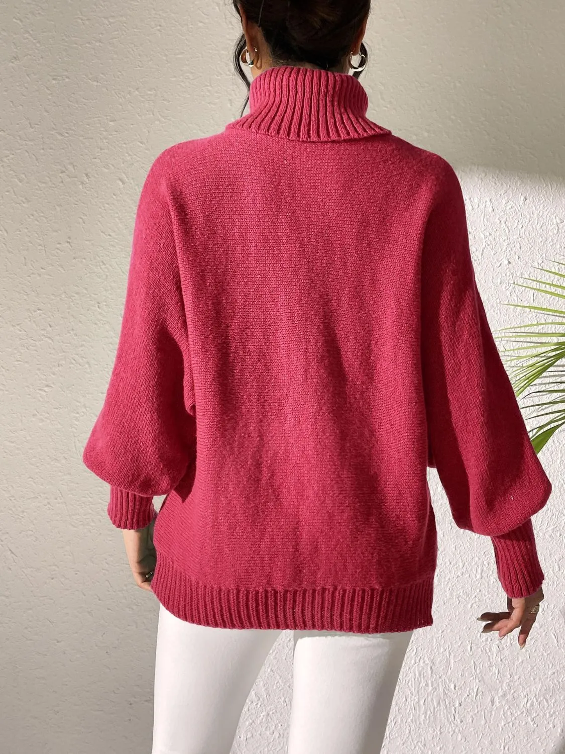 Turtleneck Long Sleeve Sweater sold by Charming Charlie product image thumbnail 4