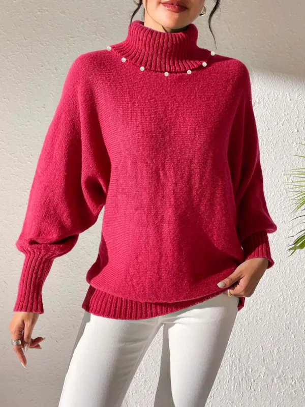 Turtleneck Long Sleeve Sweater sold by Charming Charlie