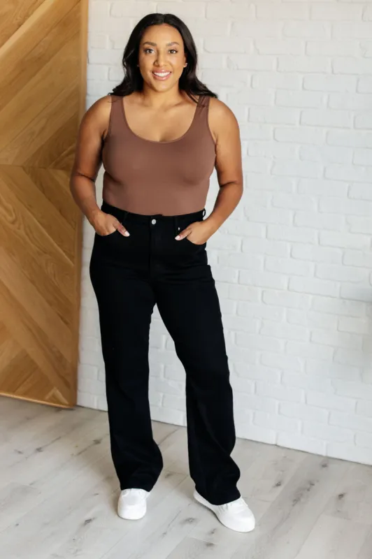 Angelica High Rise Control Top Classic Straight Jeans sold by Charming Charlie