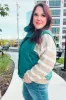 Weekend Ready Hunter Green Snap Button Quilted Puffer Vest sold by Charming Charlie