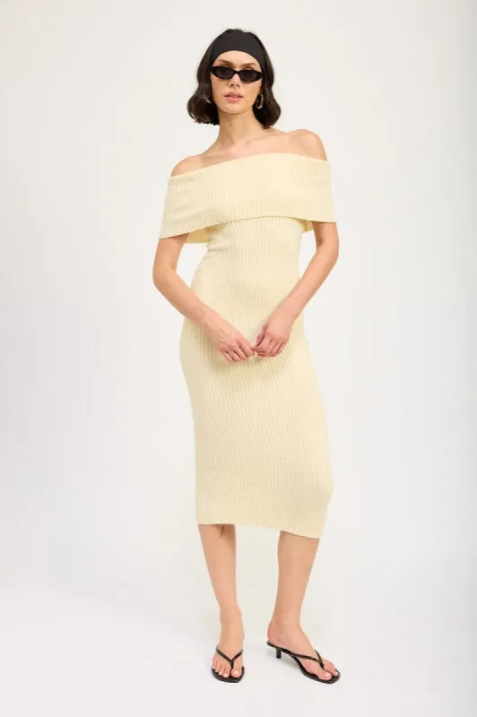 STRAPLESS BODYCON MIDI DRESS sold by Charming Charlie