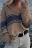 Ribbed polo sweater sold by Charming Charlie