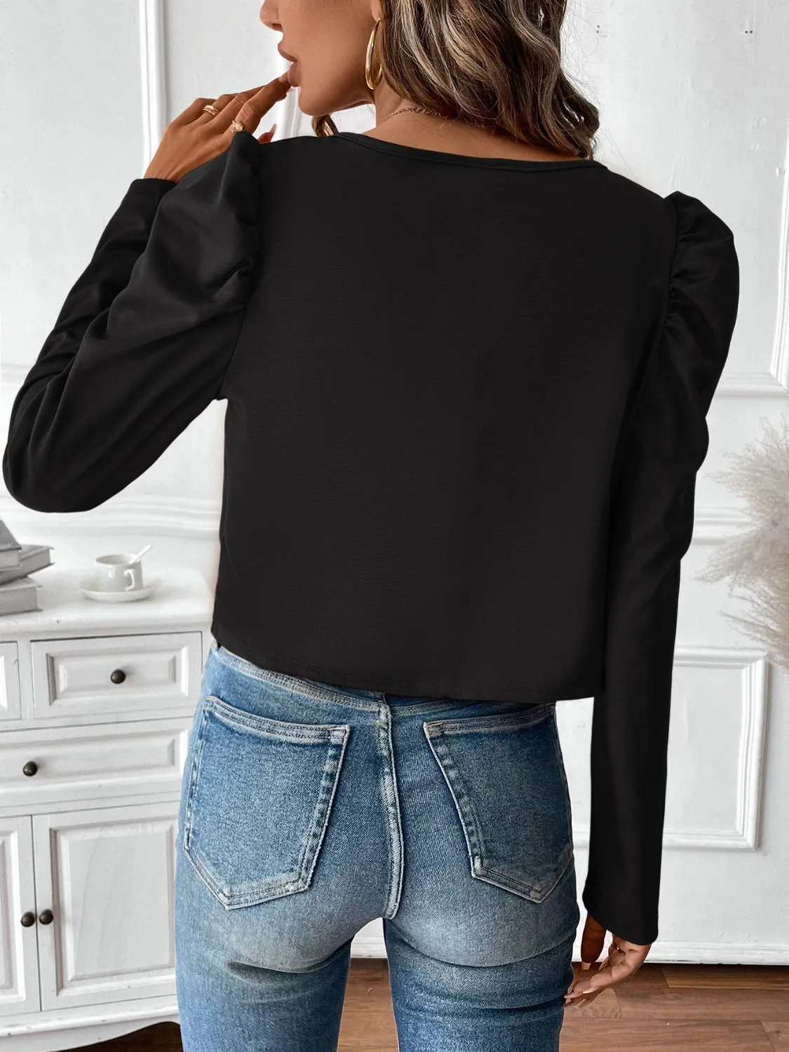 Zip Up Long Sleeve Jacket sold by Charming Charlie product image thumbnail 2