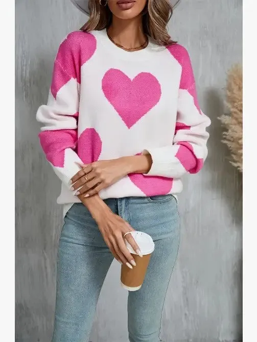 Heart Knit Sweater sold by Charming Charlie product image thumbnail 3