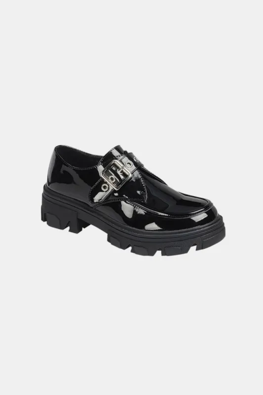 Forever Link Buckled Platform Lug Sole Loafers sold by Charming Charlie