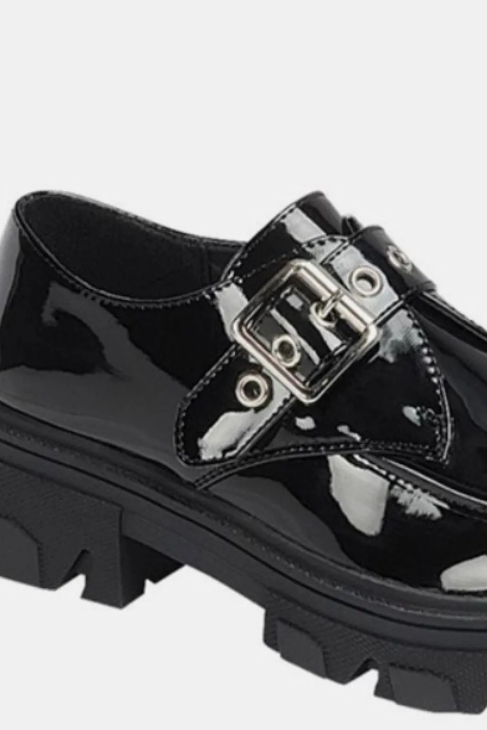Forever Link Buckled Platform Lug Sole Loafers sold by Charming Charlie product image thumbnail 2