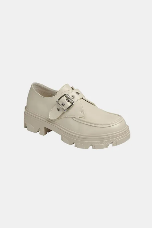 Forever Link Buckled Platform Lug Sole Loafers sold by Charming Charlie