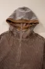 Drawstring Half Zip Long Sleeve Hoodie sold by Charming Charlie