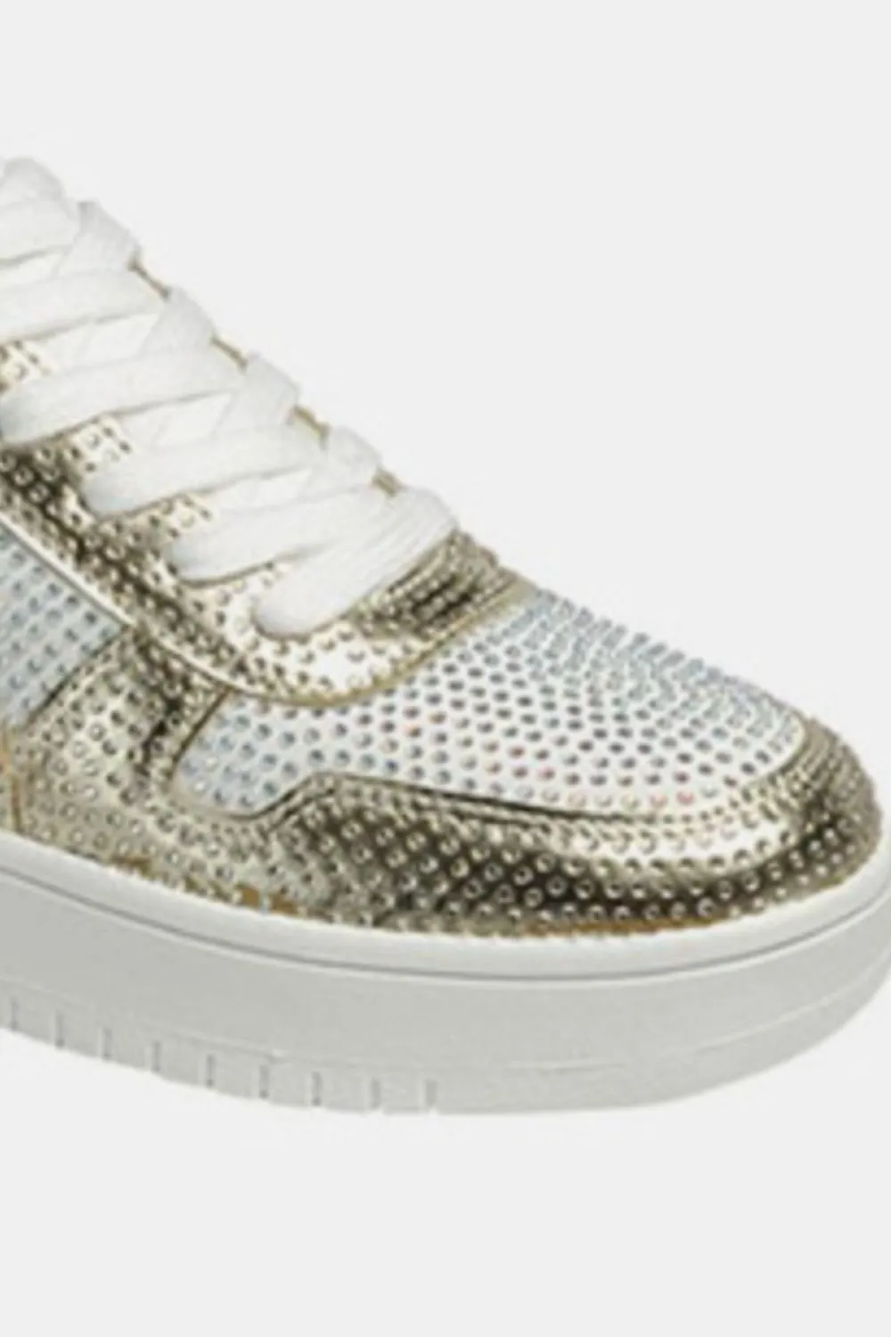 Forever Link Rhinestone Platform Flat Sneakers sold by Charming Charlie product image thumbnail 3