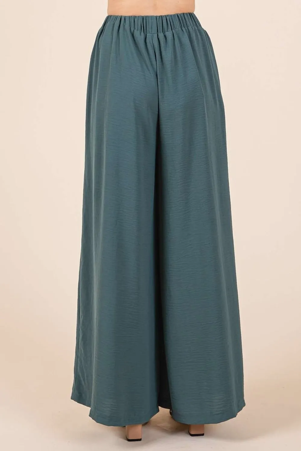 Mittoshop Pleated Wide Leg Pants sold by Charming Charlie product image thumbnail 4